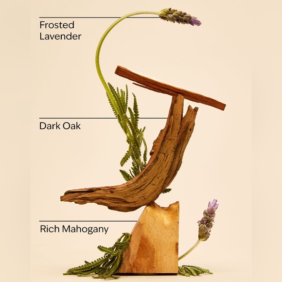 New Bath & Body Works~Mahogany Teakwood Intense 3 wick Candle - Picture 2 of 4